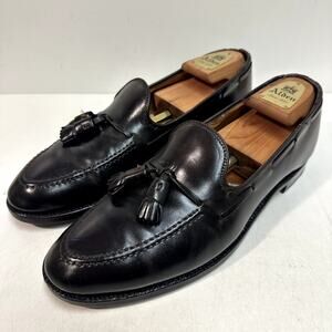 FULLY RESTORED Alden 563 Tassel Loafer Color 8 Shell Cordovan 11 Narrow AA/B